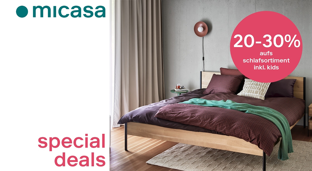 micasa: Aktion Schlafen